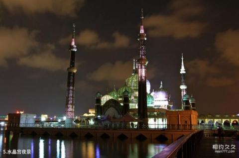 马来西亚丁加奴州旅游攻略 之 水晶宫夜景