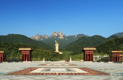 安徽九华山地藏圣像景区旅游攻略 之 行愿广场