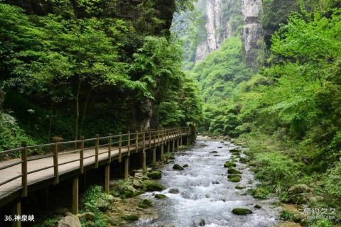 张家界大峽谷旅游攻略 之 神泉峡