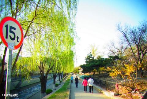 北京蓟门烟树公园旅游攻略 之 护城河堤