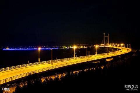 大连金州湾大桥旅游攻略 之 夜景