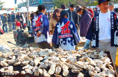 日本严岛神社旅游攻略 之 宫岛牡蛎节