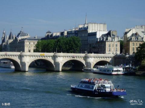 法国巴黎塞纳河畔旅游攻略 之 新桥