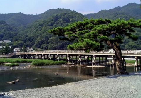 日本京都岚山旅游攻略 之 渡月桥