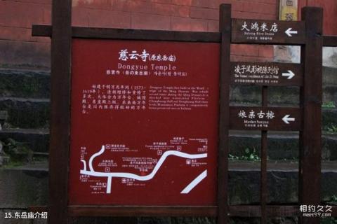 泸州尧坝古镇旅游攻略 之 东岳庙介绍