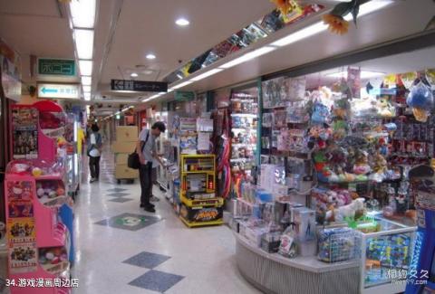 日本东京旅游攻略 之 游戏漫画周边店