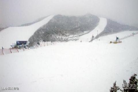 大连铭湖国际温泉滑雪度假村旅游攻略 之 中高级雪道