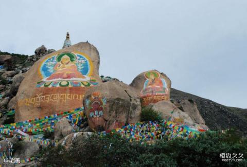西藏拉萨哲蚌寺旅游攻略 之 岩画