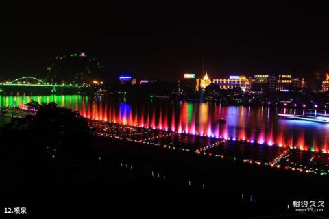 柳州百里柳江旅游景区旅游攻略 之 喷泉
