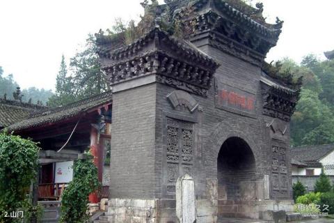 汉中张良庙旅游攻略 之 山门