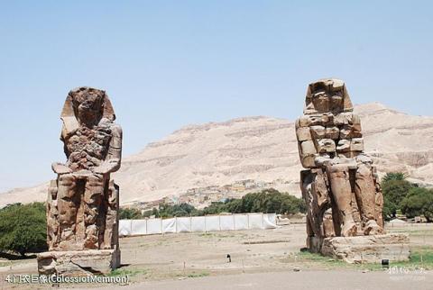 卢克索旅游攻略 之 门农巨像(ColossiofMemnon)