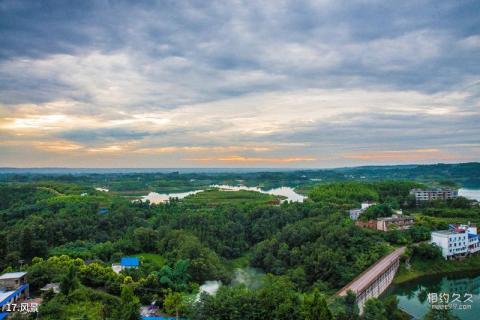 眉山黑龙滩风景区旅游攻略 之 风景