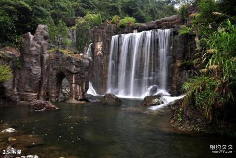 遂昌千佛山自然风景区旅游攻略 之 迎客瀑