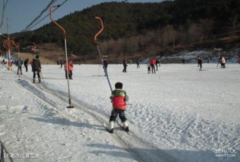 山西老顶山风景名胜区旅游攻略 之 老顶山滑雪场