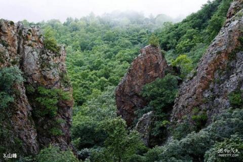 鸡西麒麟山风景区旅游攻略 之 山峰