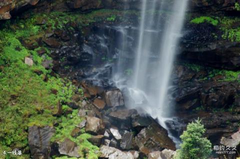 利川佛宝山大峡谷漂流景区旅游攻略 之 一线瀑