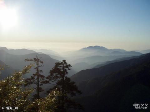 新疆天山天池风景名胜区旅游攻略 之 雪海三峰