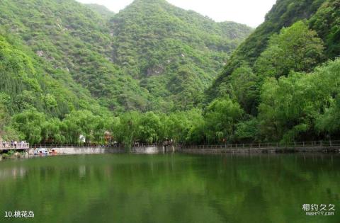 西安金龙峡风景区旅游攻略 之 桃花岛