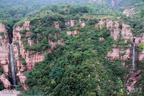 新乡辉县轿顶山风景区旅游攻略 之 狮虎瀑