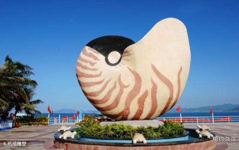 三亚西岛旅游度假区旅游攻略 之 玳瑁雕塑