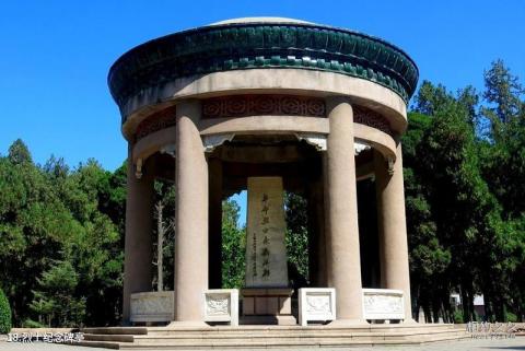 石家庄华北军区烈士陵园旅游攻略 之 烈士纪念碑亭