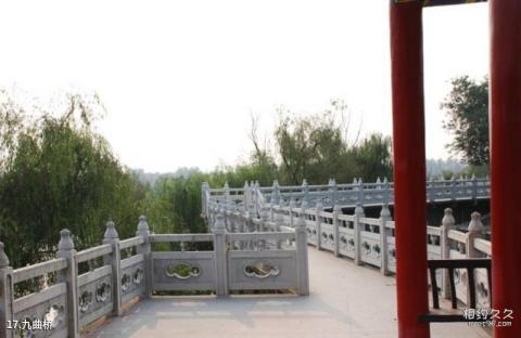 阜阳颖州西湖风景区旅游攻略 之 九曲桥