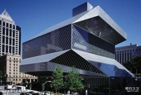 美国华盛顿州西雅图旅游攻略 之 西雅图中央图书馆