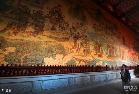 徐州蟠桃山宝莲寺旅游攻略 之 壁画