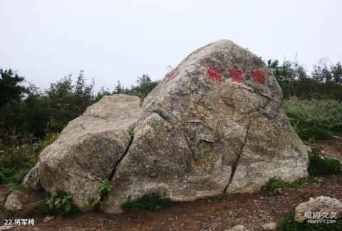 蓝田王顺山国家森林公园旅游攻略 之 将军椅