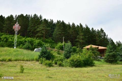 大兴安岭栖霞山植物园旅游攻略 之 照明设施