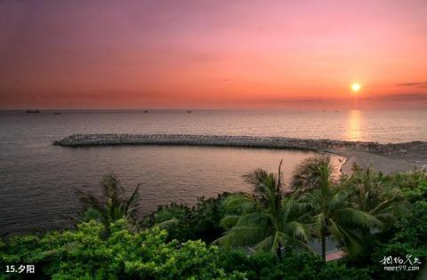 高雄西子湾风景区旅游攻略 之 夕阳