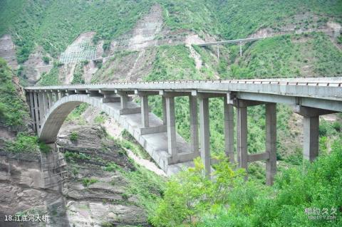 大姚昙华山风景区旅游攻略 之 江底河大桥