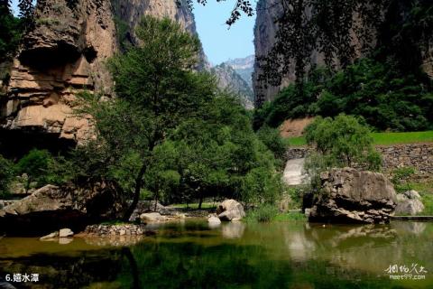 山西通天峡风景区旅游攻略 之 嬉水潭