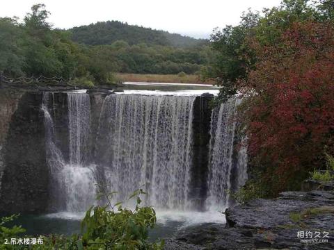 黑龙江镜泊湖旅游攻略 之 吊水楼瀑布