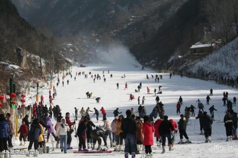 西安翠华山旅游风景区旅游攻略 之 翠华山滑雪场