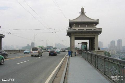 武汉长江大桥旅游攻略 之 公路桥面