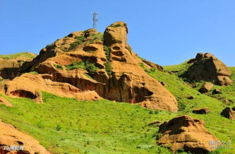 宁夏西吉火石寨国家地质公园旅游攻略 之 鹰蛇峰