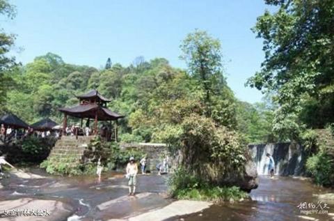 临沧五老山国家森林公园旅游攻略 之 金竹林大叠水