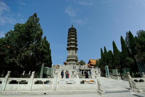 赵县柏林禅寺旅游攻略 之 赵州塔塔院