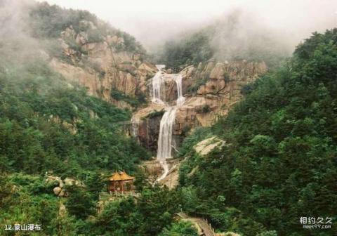 临沂蒙山旅游区旅游攻略 之 蒙山瀑布