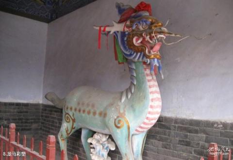 洛阳龙马负图寺旅游攻略 之 龙马彩塑