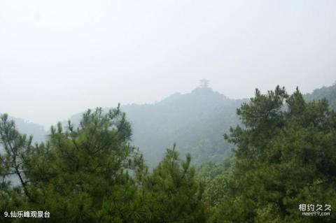 重庆歌乐山国家森林公园旅游攻略 之 仙乐峰观景台