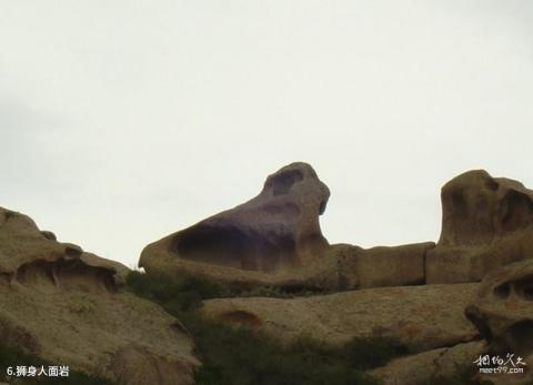 农五师怪石峪风景区旅游攻略 之 狮身人面岩