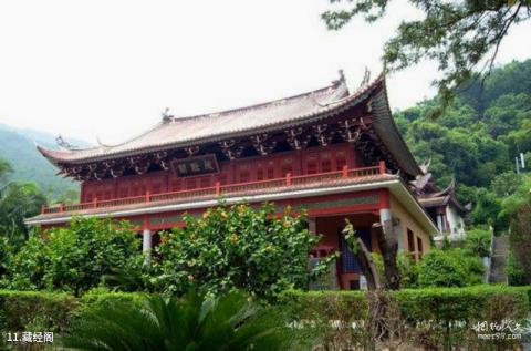 福建黄檗山万福寺风景区旅游攻略 之 藏经阁