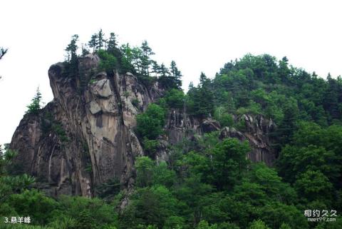 黑龙江桃山桃源湖旅游区旅游攻略 之 悬羊峰