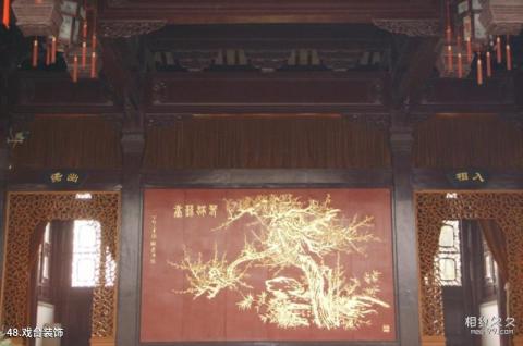 苏州枫桥景区旅游攻略 之 戏台装饰