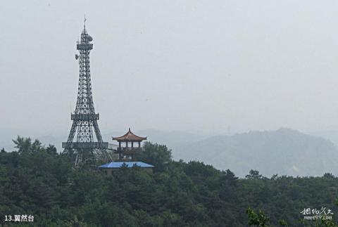 铁岭市龙山风景区旅游攻略 之 翼然台