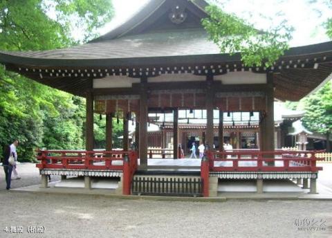 日本上贺茂神社旅游攻略 之 舞殿（桥殿）