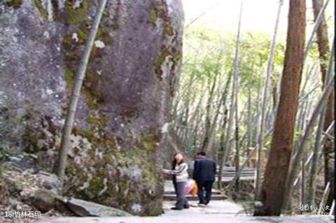 长沙大围山国家森林公园旅游攻略 之 竹林石印