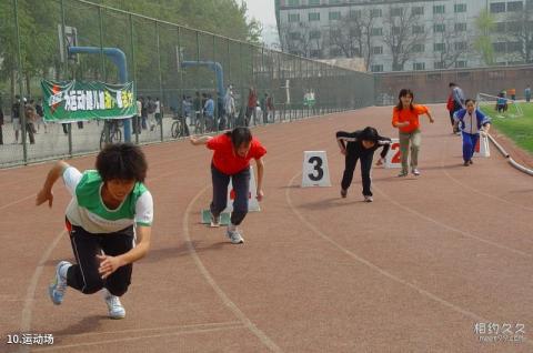 中央民族大学校园风光 之 运动场